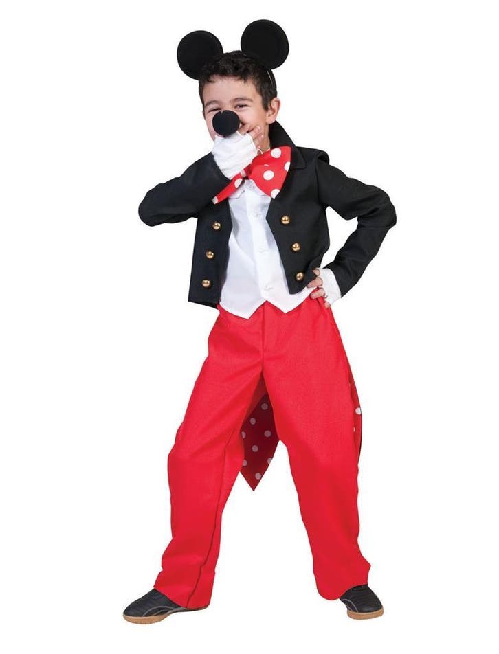 Muizen Kostuum Mickey Junior, Kleding | Heren, Carnavalskleding en Feestkleding, Nieuw, Ophalen of Verzenden