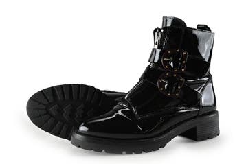 Sacha Biker boots in maat 40 Zwart, Kleding | Dames, Schoenen, Verzenden, Zwart, Overige typen, Zo goed als nieuw
