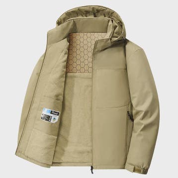 Heren Winterjas Parka - Winddicht, Afneembare Capuchon & Fle, Verzenden, Nieuw