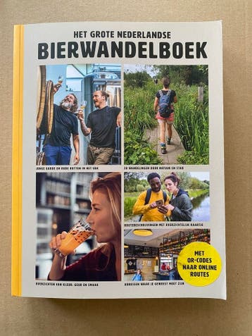 Het Grote Nederlandse Bierwandelboek - 336 blz., Gelezen, ANWB, Benelux, Fiets- of Wandelgids