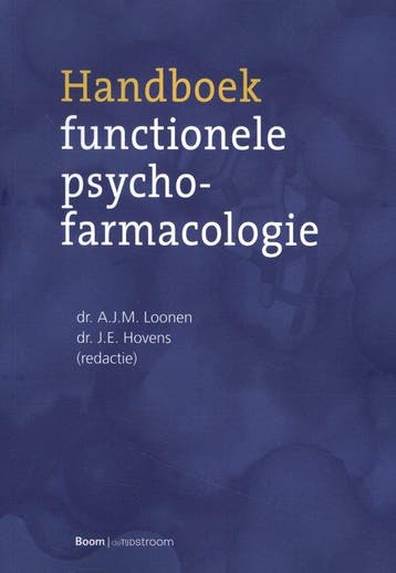9789024441051 Handboek functionele psychofarmacologie, Verzenden, Zo goed als nieuw, Hans Hovens