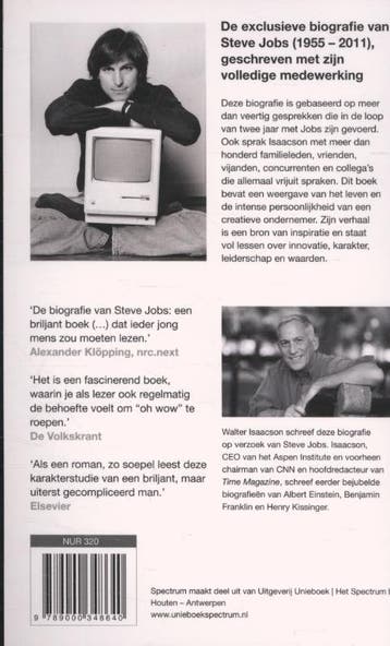 Steve Jobs 9789000348640 Walter Isaacson, Verzenden, Gelezen, Walter Isaacson