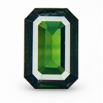 Zonder minimumprijs - 1 pcs Groen, Blauw Saffier - 2.11 ct -, Nieuw