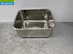 RVS Combisteel Spoelbak 60 x 50 x 28 cm Horeca, Ophalen of Verzenden, Nieuw zonder verpakking