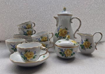 Meissen - Drinkservies (15) - 020910/56 - Porselein -