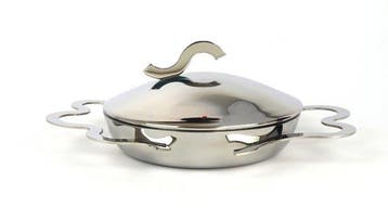 Alessi - Alessandro Mendini - Pan - Tegamino - Eierpan -, Antiek en Kunst
