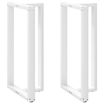 vidaXL Bartafelpoten 2 st T-vormig 60x35x(110-111) cm staal, Huis en Inrichting, Tafelonderdelen, Verzenden, Nieuw