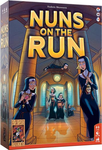 999 Games - Nuns on the run - Verstoppertje aan tafel! - 2, Verzenden, Nieuw