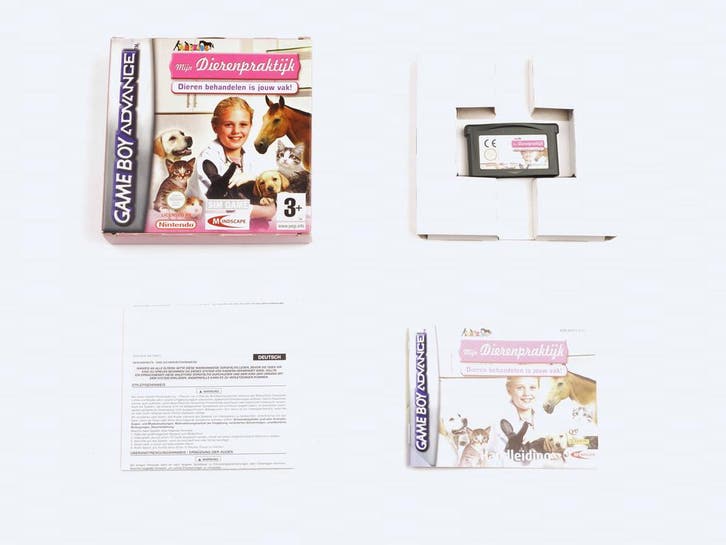 Mijn Dierenpraktijk [Gameboy Advance], Spelcomputers en Games, Games | Nintendo Game Boy, Zo goed als nieuw, Ophalen of Verzenden