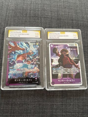 Bandai - 2 Verzegelde kaart - One Piece, Nieuw