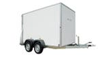Sirius G150 Plywood poly  371x171x190 Gesloten Aanhangwagen, Auto diversen, Aanhangers en Bagagewagens, Ophalen of Verzenden, Nieuw