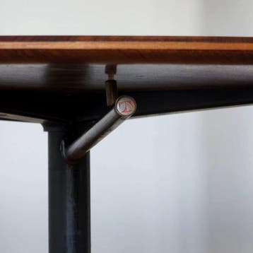 Tecno - Osvaldo Borsani - Tafel - T41 - Metaal, Palissander, Antiek en Kunst