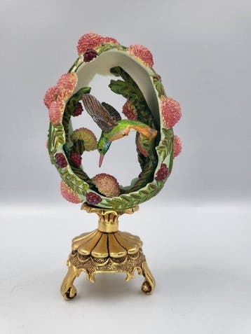 Fabergé ei - Œuf Fabergé – Franklin Mint – House of Fabergé, Antiek en Kunst, Curiosa en Brocante