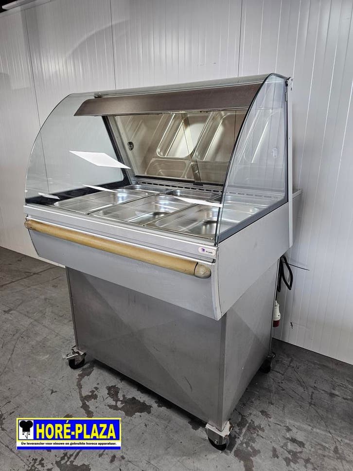 Warmte Vitrine Fri-Jado op wielen 4/1GN 400V, Zakelijke goederen, Horeca | Keukenapparatuur, Gebruikt, Fornuis, Frituur en Grillen