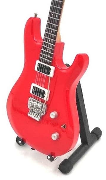 Miniatuur replica Ibanez JS 1200 gitaar - Joe Satriani, Ophalen of Verzenden, Nieuw, Pop, Beeldje of Miniatuur