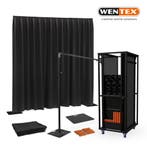 WENTEX® Pipe en Drape set – 27 meter systeem + gordijnen en, Verzenden, Nieuw