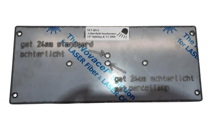Boormal voor V1.0 achterlicht beschermer Tralert en 247Light, Auto diversen, Aanhangwagen-onderdelen, Verzenden