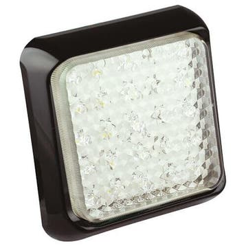 LED achteruitrijlamp met zwarte rand  | 12-24v | 40cm. kabel, Verzenden, Nieuw