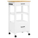 Trolley Keuken 48x40x90 | Grenenhout | Tweedekansje OP=OP, Huis en Inrichting, Ophalen of Verzenden, Nieuw