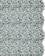 Broderie Polyester/Katoen Panter & Bloemen, Nieuw, Overige kleuren