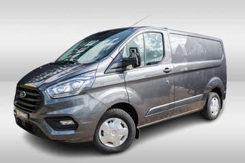Ford Transit Custom 280 2.0 TDCI L1H1 Trend, Stof, Gebruikt, Zwart, Dealer onderhouden