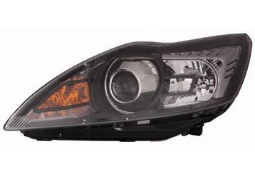 Ford Focus 2008-2011 Xenon Zwart Koplamp Links (Koplampen), Auto-onderdelen, Verlichting, Verzenden, Nieuw