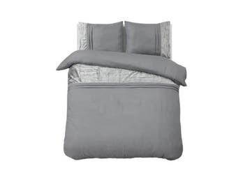 Sleeptime Fancy Tokyo Donker Grijs - 140 x 200/220, Nieuw