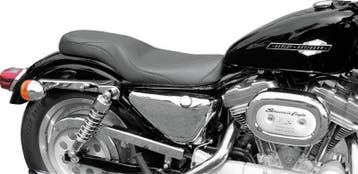 Mustang 82-03 Harley Sportster DayTripper 1PC Seat - Black, Ophalen of Verzenden, Nieuw