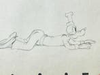 Walt Disney - Vintage Goofy productietekening - Made by, Verzamelen, Nieuw