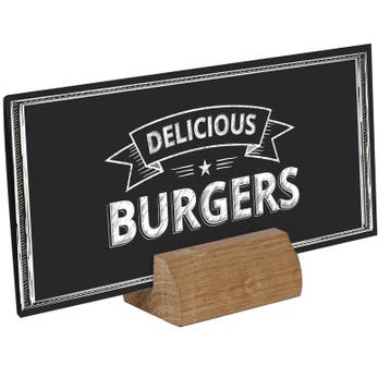 Menukaarthouder Eiken 70x33 mm, Nieuw in verpakking