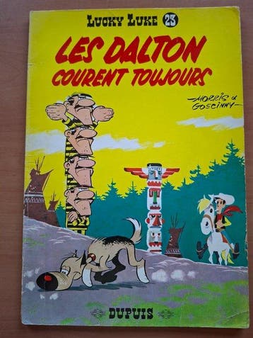 Lucky Luke T23 - Les Dalton courent toujours - B - 1 Album -, Nieuw
