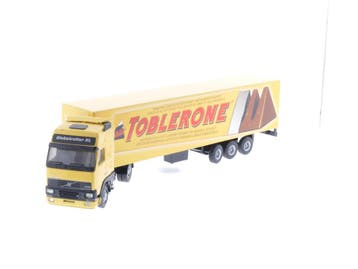Schaal 1:50 Lion Car No86 Daf 95 vrachtauto Toblerone #4124, Ophalen of Verzenden, Gebruikt