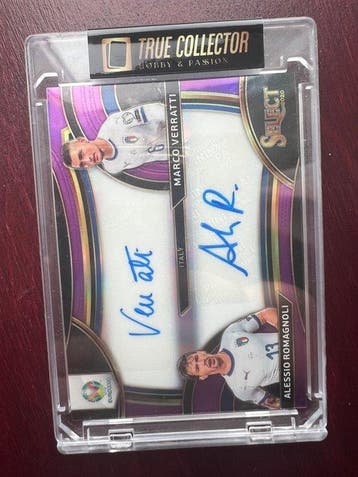 2020 Panini Select Marco Verratti T11A Gesigneerde kaart - 1, Verzamelen, Nieuw