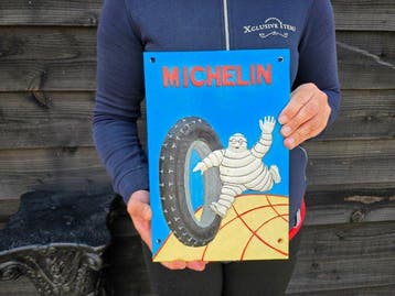 Michelin banden - Cast Iron - Reclamebord - Gietijzer