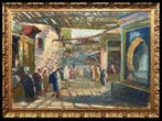 Jean-Pierre Frantz (c. 1930) - Marrakesch: Le Souk, Antiek en Kunst