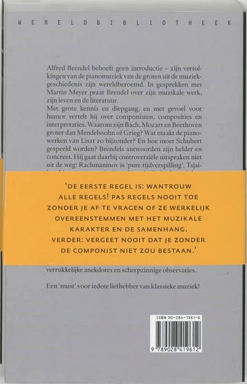 Uitgerekend ik 9789028419612 Alfred Brendel, Boeken, Verzenden, Zo goed als nieuw, Alfred Brendel