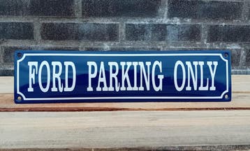 Ford parking only, Verzenden, Nieuw