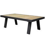 Lola lounge tuintafel 121x60xH39 cm aluminium antraciet  -, Tuin en Terras, Tuintafels, Ophalen of Verzenden, Nieuw