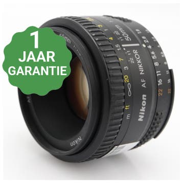 Nikon AF 50mm f/1.8 D, Audio, Tv en Foto, Fotografie | Lenzen en Objectieven, Verzenden, Gebruikt