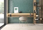 Wandtegel Sottocer Gra Green Groen Glans 7,5x30 (Muurtegels), Doe-het-zelf en Verbouw, Tegels, Nieuw, 20 tot 40 cm, 10 m² of meer