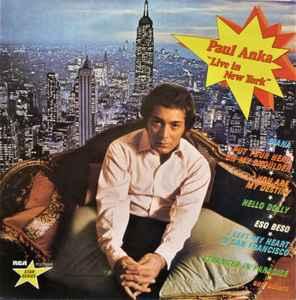 LP gebruikt - Paul Anka - Live In New York (France, 1975), Verzenden, Zo goed als nieuw, Overige formaten