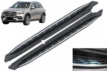 Treeplanken Sidesteps Mercedes GLE W167 19- LED, Ophalen of Verzenden, Nieuw