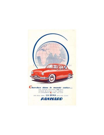 1956 PANHARD DYNA BROCHURE FRANS, Boeken, Nieuw, Author