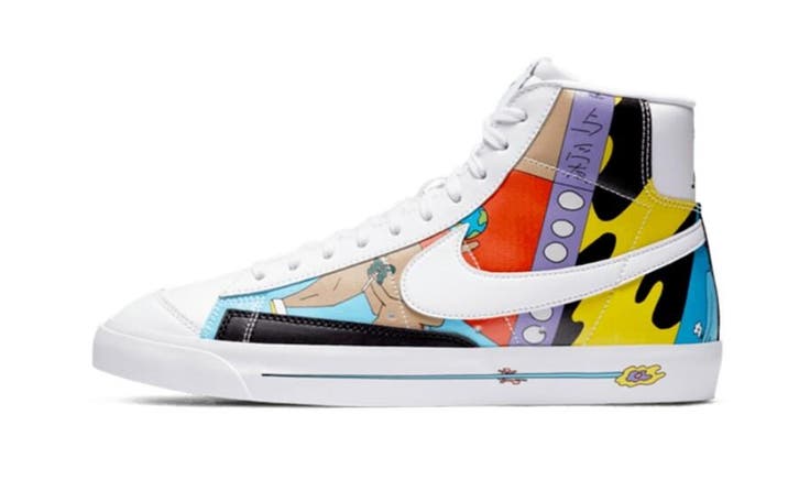 Nike Blazer Mid 77 Flyleather Ruohan Wang, Kleding | Heren, Schoenen