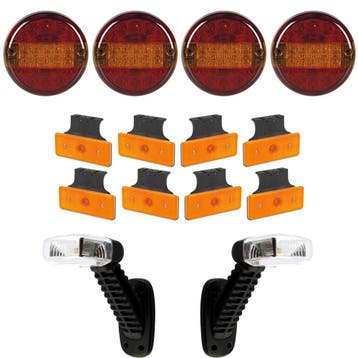 Verlichtingset Trailer 14-delig 24V, Verzenden, Nieuw
