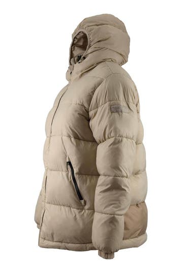 Napapijri Jas in maat M Beige, Napapijri, Verzenden, Zo goed als nieuw, Beige