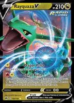 Rayquaza V 100/159 Crown Zenith, Hobby en Vrije tijd, Verzamelkaartspellen | Pokémon, Ophalen of Verzenden, Nieuw, Losse kaart