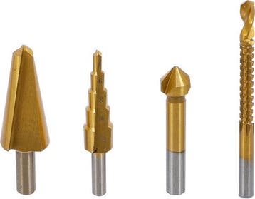 Multi-borenset HSS-G titanium gecoat 4-dlg, Verzenden, Nieuw