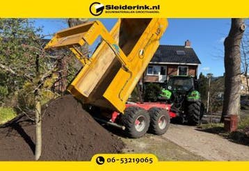 Zwarte grond losgestort op locatie. 25 km rondom Denekamp, Ophalen of Verzenden, Nieuw
