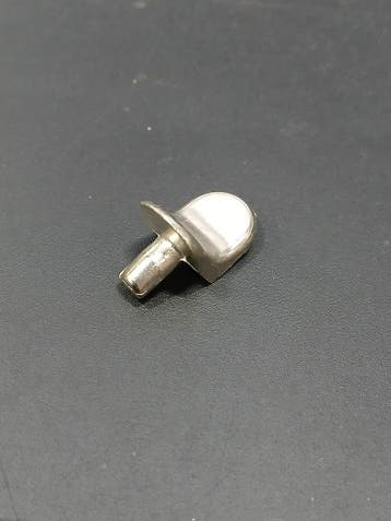 Plankdragers (set van 4 stuks), staal, 25 x 25 x 12 mm, Ophalen, Nieuw in verpakking